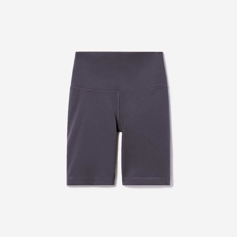 Everlane Athletic Wear The Perform Bike Short Biker Cycling Shorts Ink Grey S
